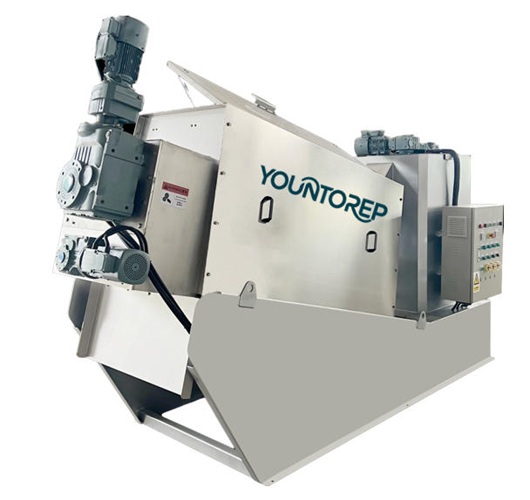 Twin Screws Dewatering Press 