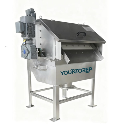 Mechanical External Feed Rotary Drum Filter Screen